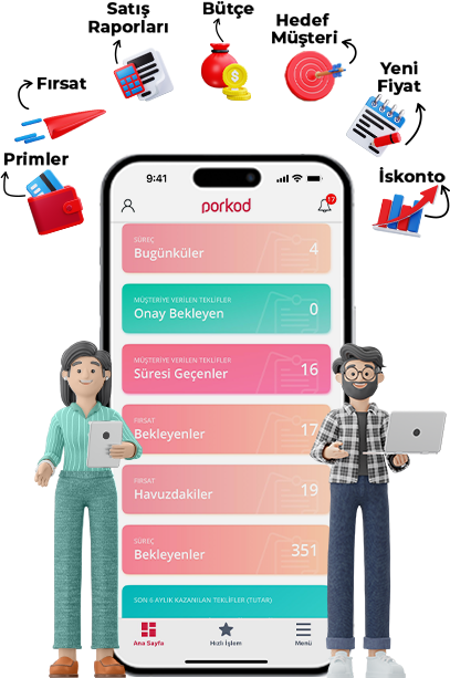 Porkod CRM müşteri ilişkileri yönetimi icon